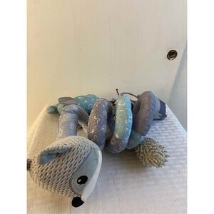 Sozzy fox elephant lady bug infant toy rattle squeaky mirror